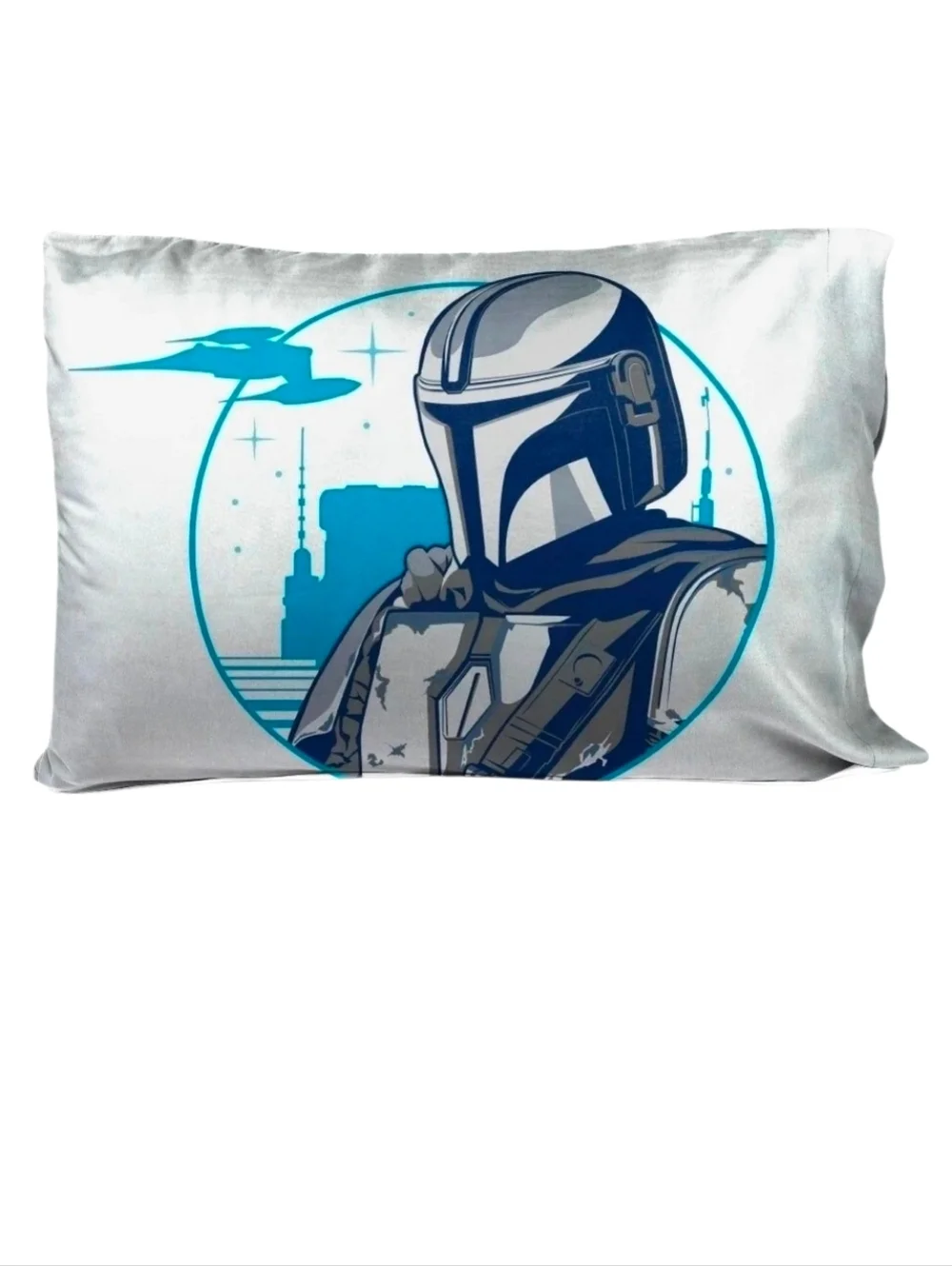 Star Wars Mandalorian Grogu 4 Piece Microfiber Full Sheet Set Bedding Set - New